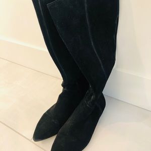 Black suede Boots NineWest